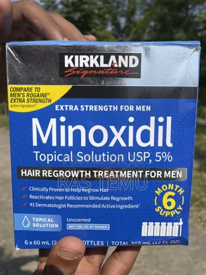 Kirkland Minoxidil 5% (የፀጉር ማብቀያ)