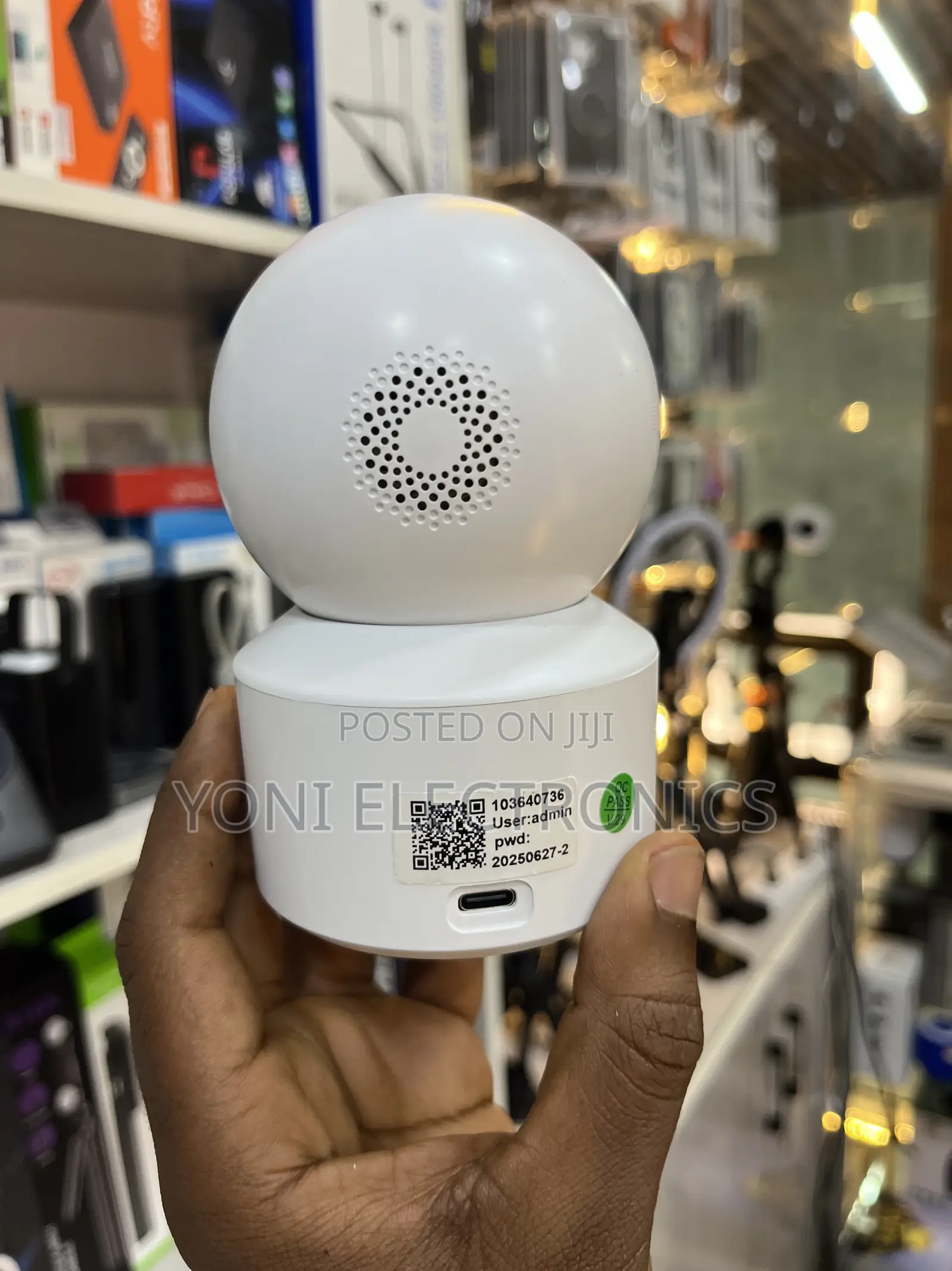 HONTON Smart WiFi Camera (V380 App Compatible)