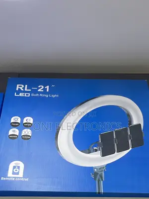 RL-21 Inch LED Soft Ring Light With Phone Holders