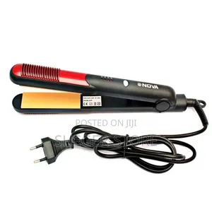 Orginal NovaHair Straightener የፀጉር መተኮሻ ፓይስትራ ፀጉር ፈፅሞ አያቃጥልም