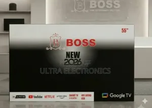 BOSS 55" UHD Android Smart TV – Bring Entertainment Home!