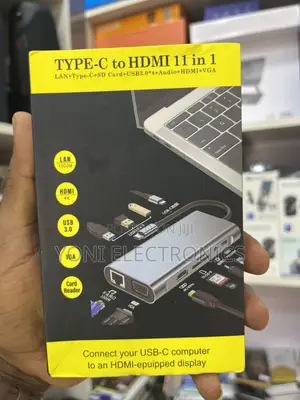 11-in-1 Type-C to HDMI Multiport Docking Station