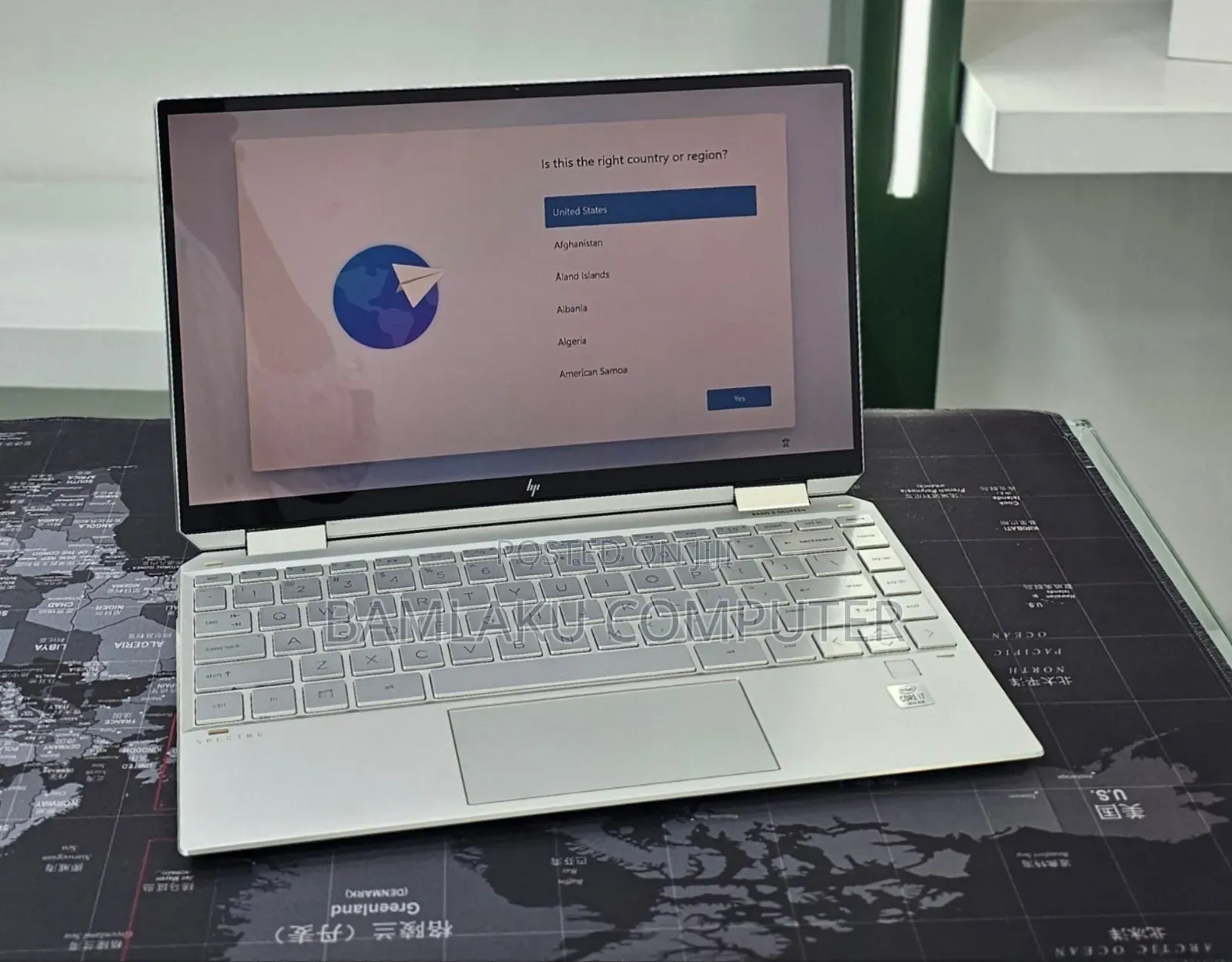 New Laptop HP Spectre X360 13 8GB Intel Core i7 SSD 512GB
