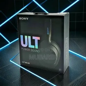 Sony ULT WEAR Power Sound Over-Ear Bluetooth Headphones (Black)