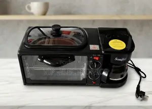 Sonifer Breakfast Maker – Electric Oven, Coffee Maker Griddle Combo