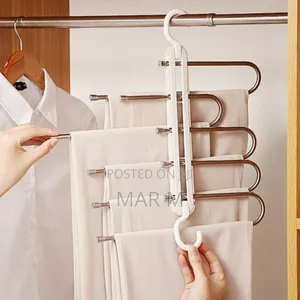Hanglite 5-in-1 Trouser Hanger የሱሪ ማስቀመጫ