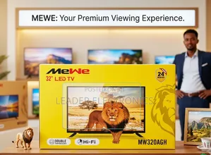 Mewe TV 32" LED TV Double Glass TV New Arrival