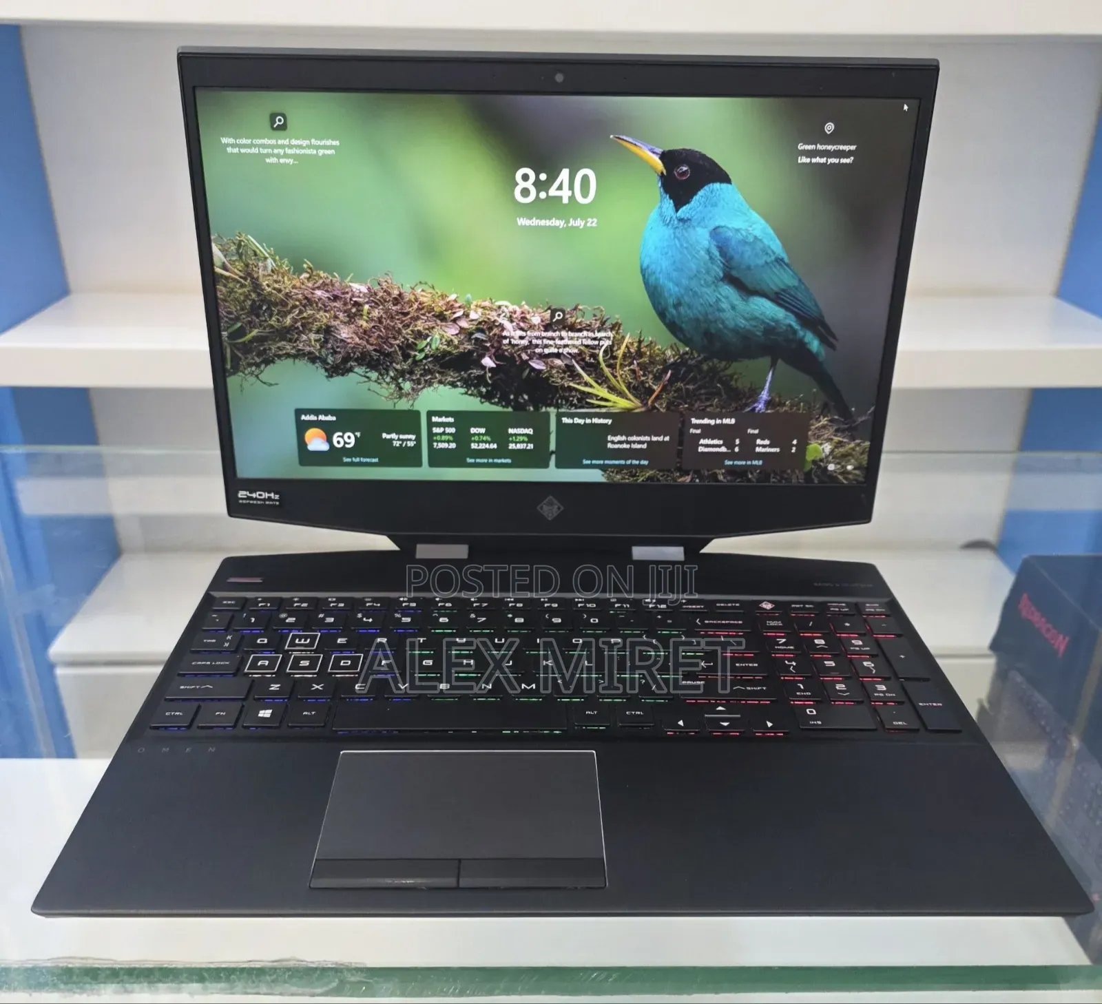 New Laptop HP Omen 15 16GB Intel Core i7 SSD 1T