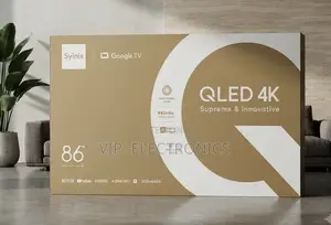 Syinix 86 InchTV QLED Google TV – Smart With Dolby Vision Atmos