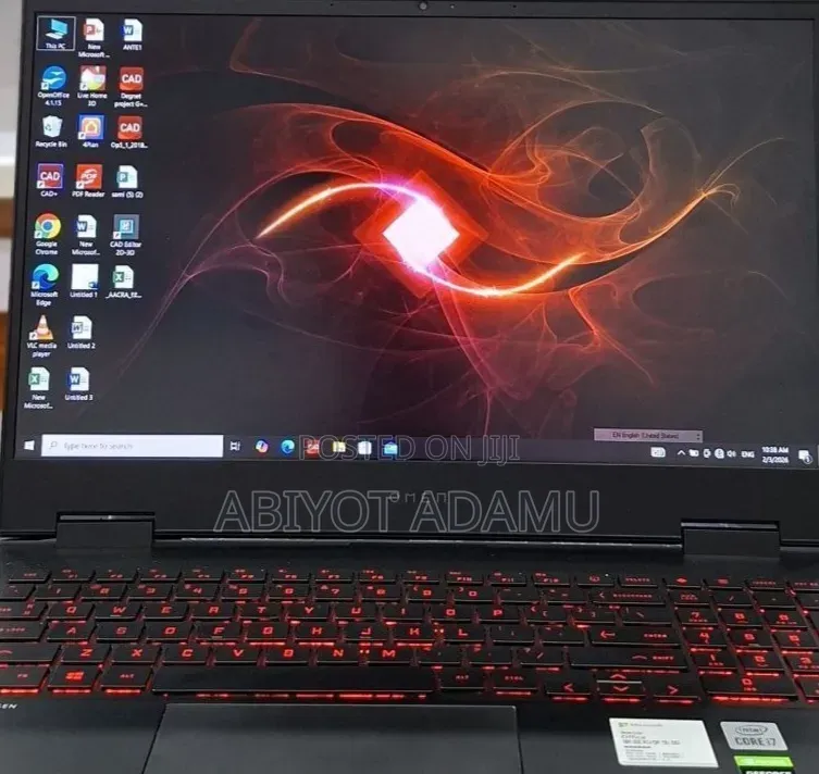New Laptop HP Omen 15 16GB Intel Core i7 SSD 512GB