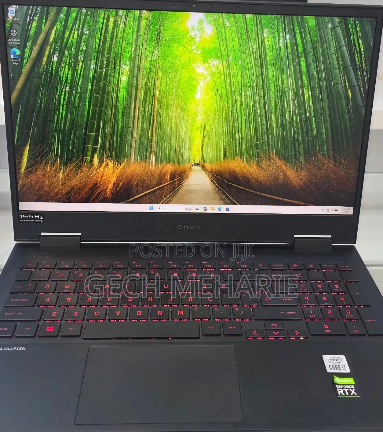 New Laptop HP Omen 15 16GB Intel Core i7 SSD 512GB