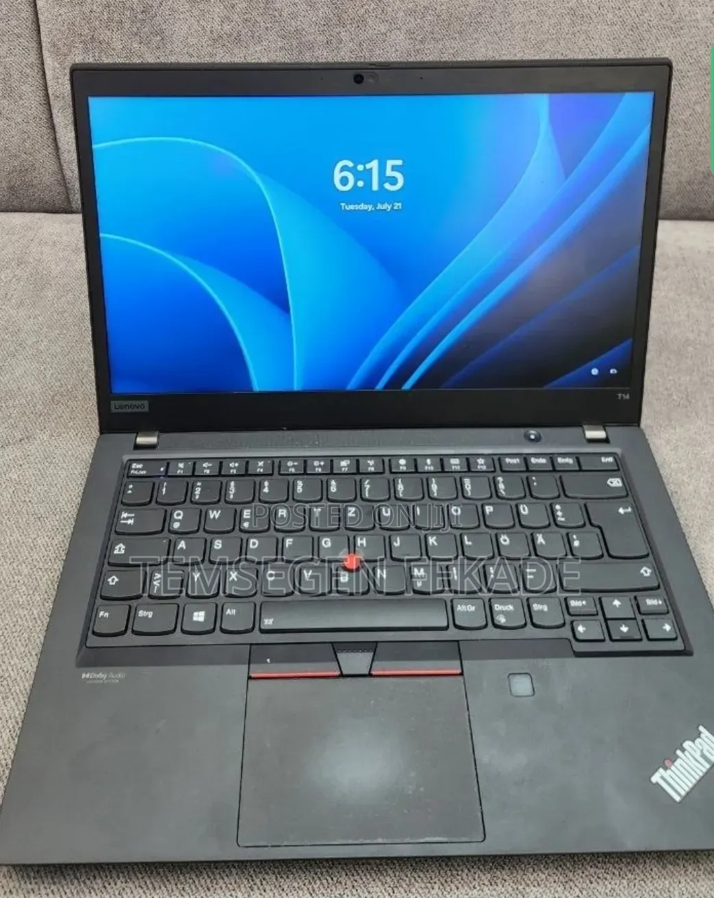 New Laptop Lenovo ThinkPad T14 G2 32GB AMD Ryzen 7 SSD 512GB