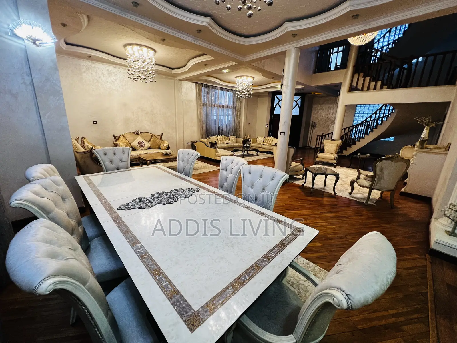 Furnished 10bdrm Apartment in Bole for rent