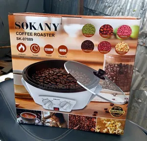 SOKANY Coffee Roaster – 1200W Electric Coffee Bean Roaster, 800g