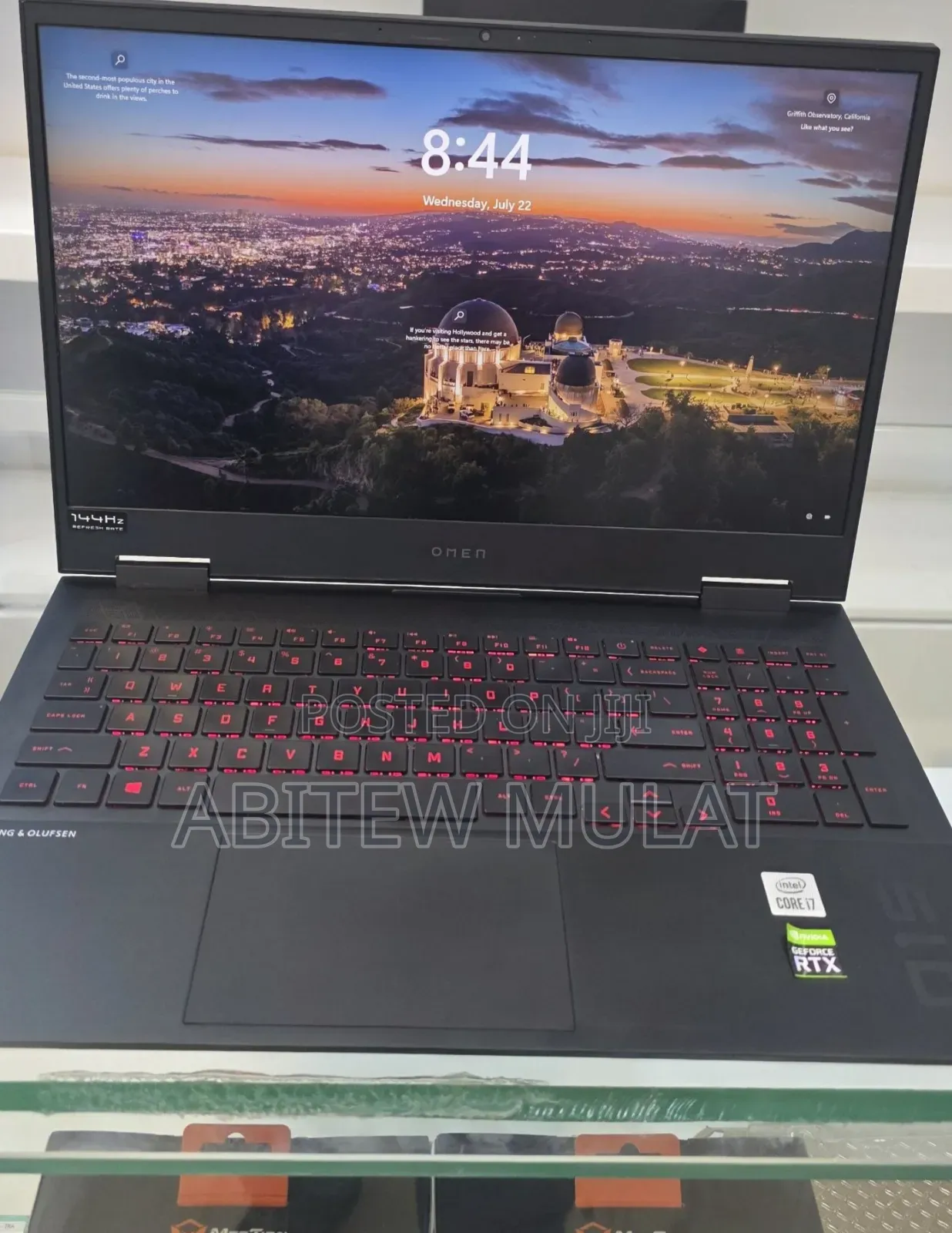 New Laptop HP Omen 15 16GB Intel Core i7 SSD 512GB