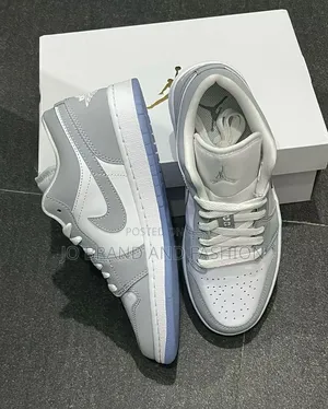 Nike Air Jordan 1 Low GS Grey White