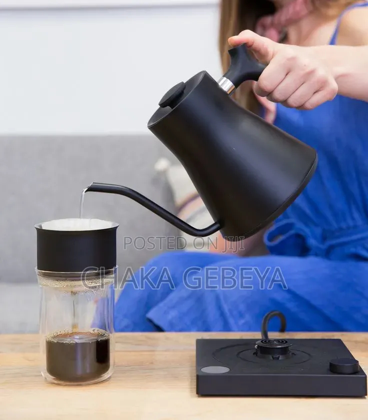 Stainless Steel Coffee Kettle – Precise Pour – Ethiopia