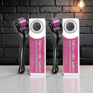 Dual Derma Roller Kit for Beard Hair Stimulation