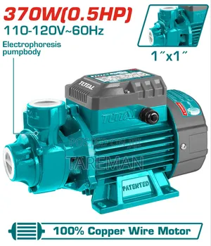 ,Total Brand 1HP Peripheral Water Pump,