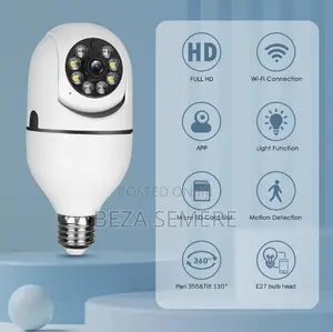 E27 Smart Light Bulb Camera – Ultra HD Outdoor Indoor WiFi Surveilla