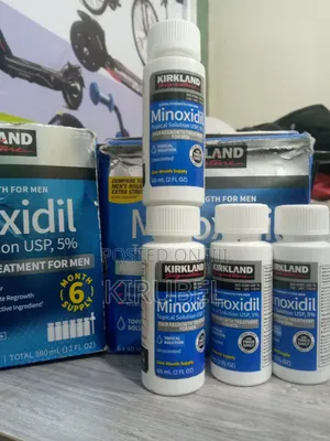 አንድ ሙከራ የፈጠነ ለውጥ Minoxidil
