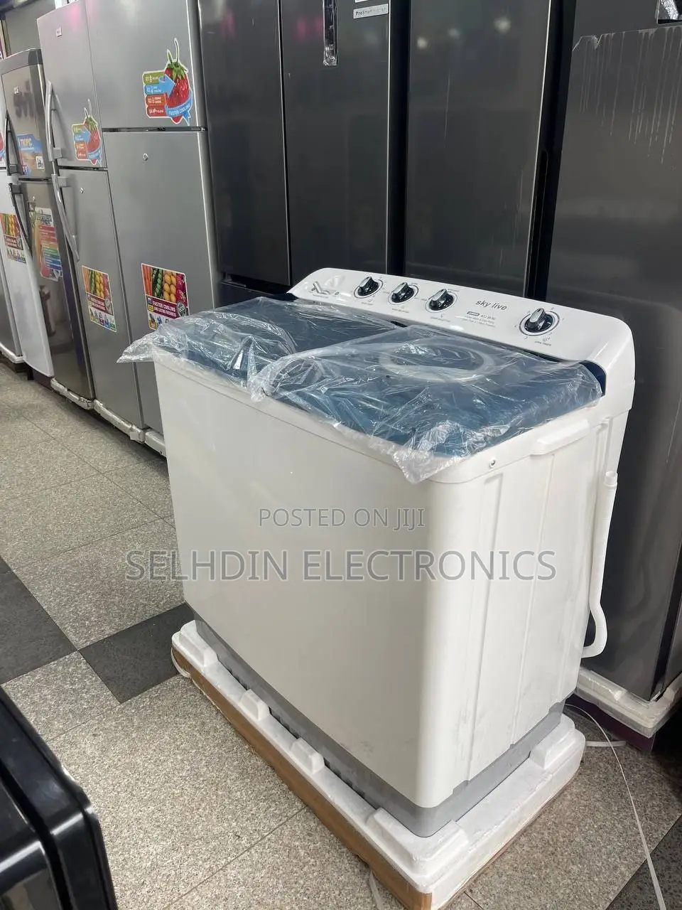 Washing Machine 14 Kg Glories 3 Wash Motor New Design Free Delivery