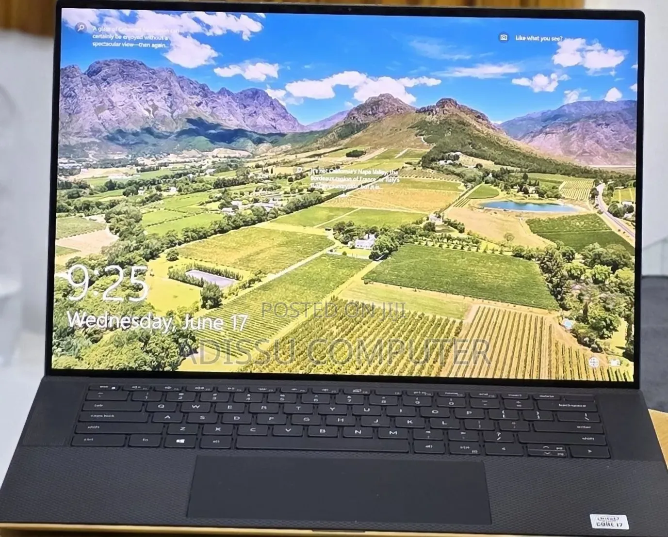 New Laptop Dell XPS 15 16GB Intel Core i7 SSD 512GB
