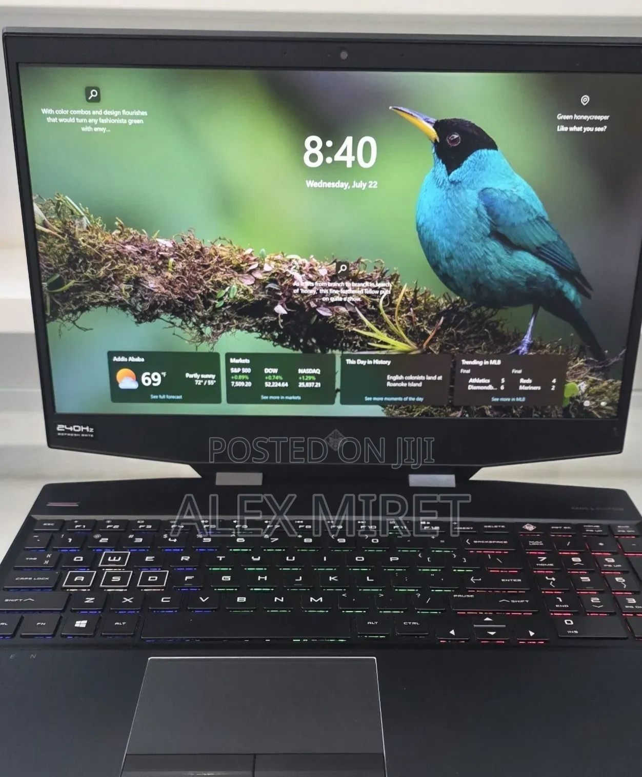 New Laptop HP Omen 15 16GB Intel Core i7 SSD 1T