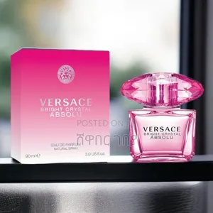 Versace Bright Crystal Absolu Eau De Parfum 90ml Women Floral Fruity