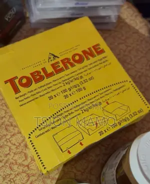 Toblerone Swiss Milk Chocolate Box (20x100g Bars)