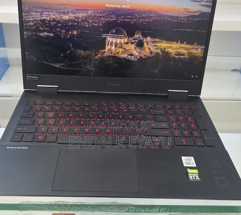 New Laptop HP Omen 15 16GB Intel Core i7 SSD 512GB