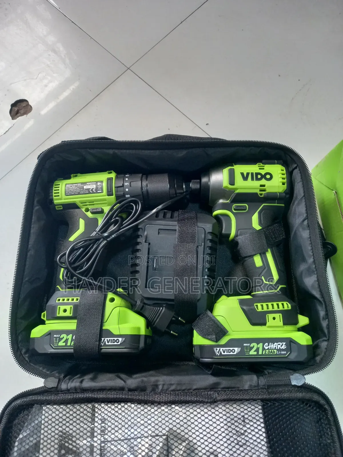 Vido Impact Derill and Impact Driver 21v