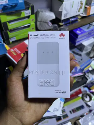 Huawei 4G Mobile WiFi 5 - ኦሪጅናል ተንቀሳቃሽ የዋይፋይ ማሽን (Pocket WiFi)
