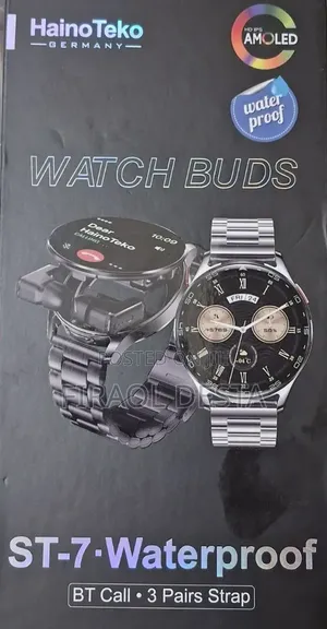 HainoTeko ST-7 Watch Buds – Smartwatch + Wireless Earbuds