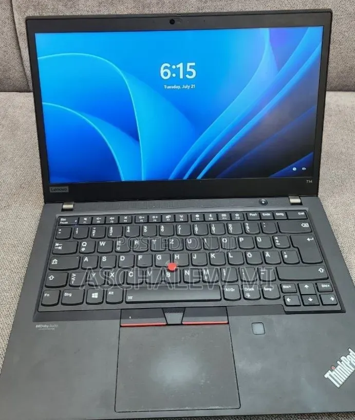 New Laptop Lenovo ThinkPad T14 G2 16GB AMD Ryzen 7 SSD 512GB