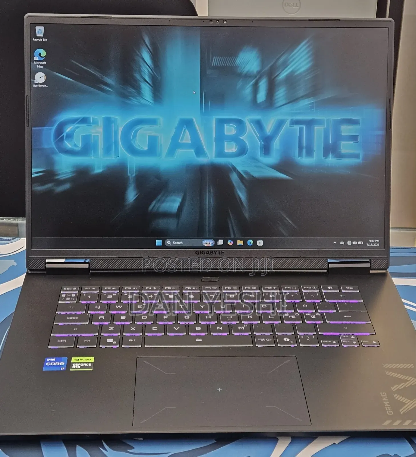 New Laptop Gigabyte GAMING A16 16GB Intel Core i7 SSD 1T
