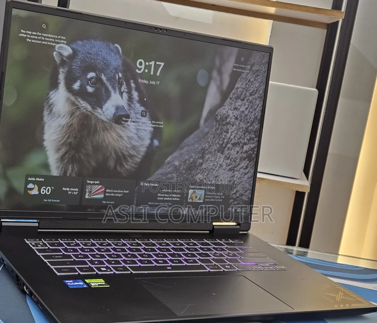 New Laptop Gigabyte GAMING A16 16GB Intel Core i7 SSD 1T