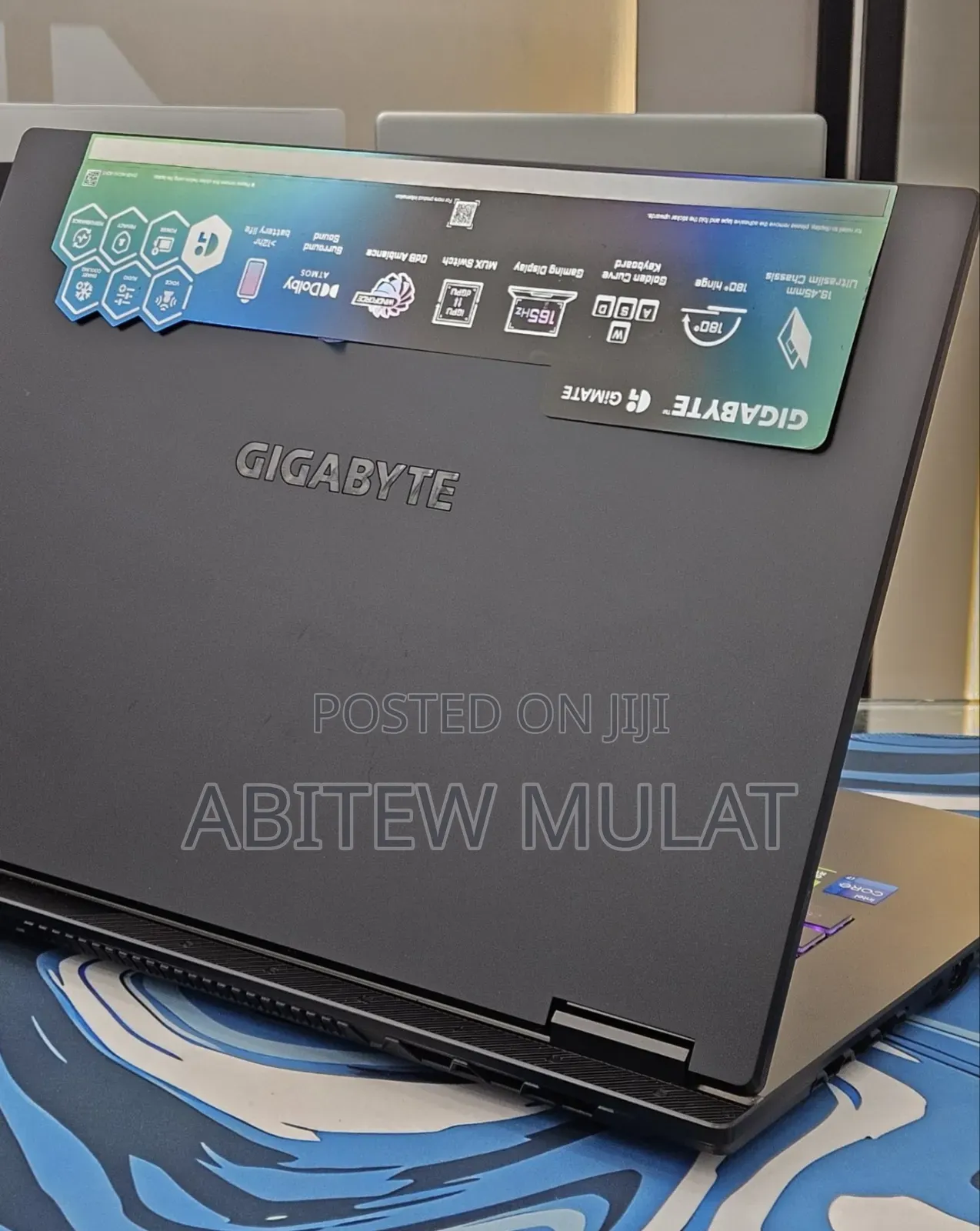 New Laptop Gigabyte GAMING A16 16GB Intel Core i7 SSD 1T