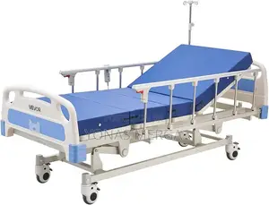 Hospital Bed材忌patients Rest Smooth Manual Crank System for Backrest