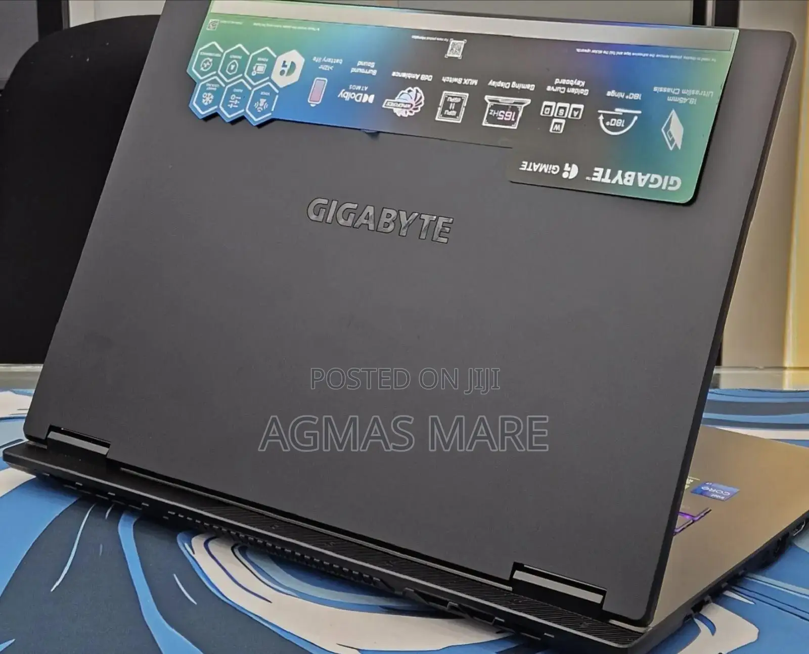 New Laptop Gigabyte GAMING A16 16GB Intel Core i7 SSD 1T