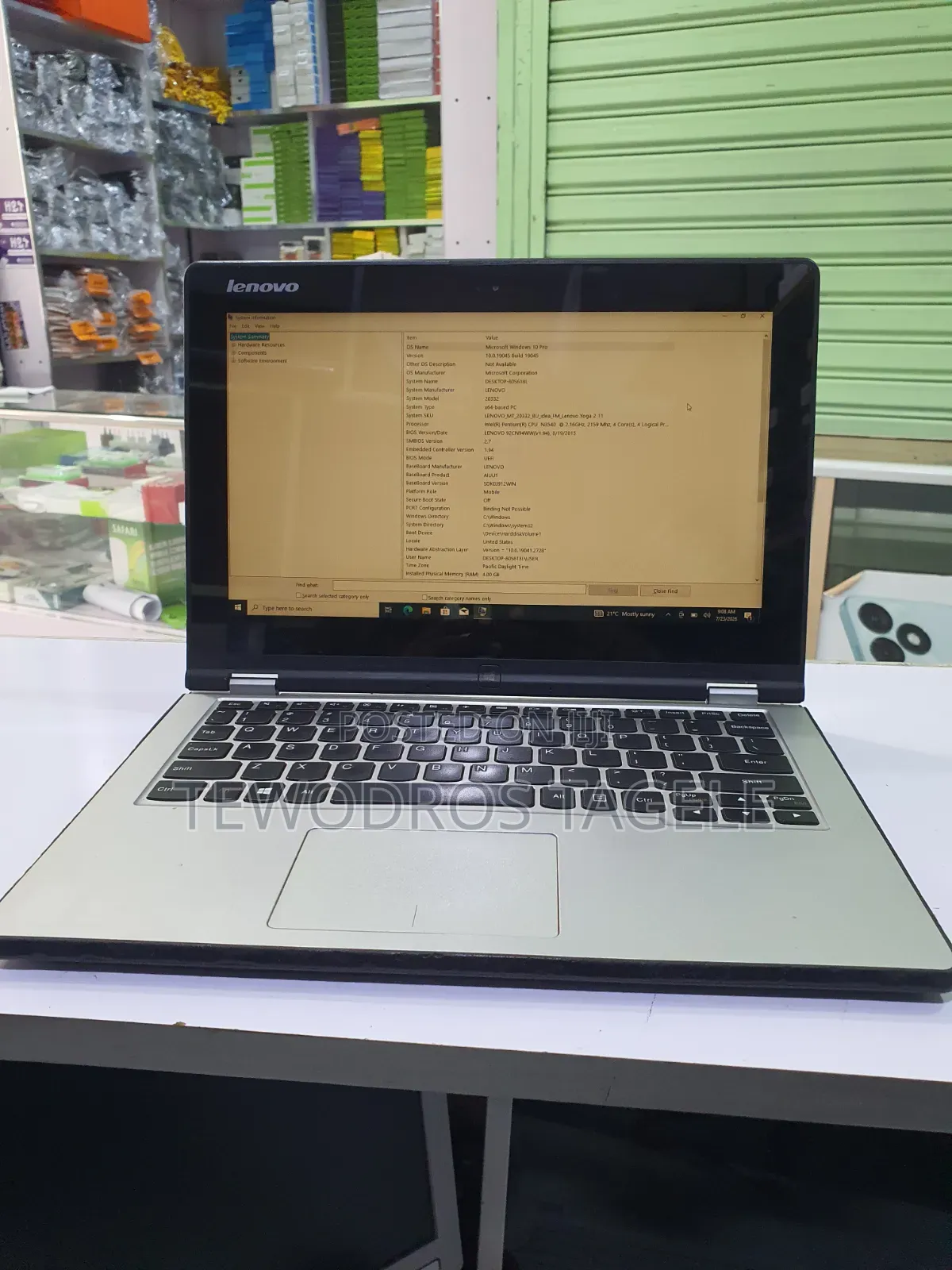 Laptop Lenovo ThinkPad A20m 4GB Intel Pentium HDD 500GB