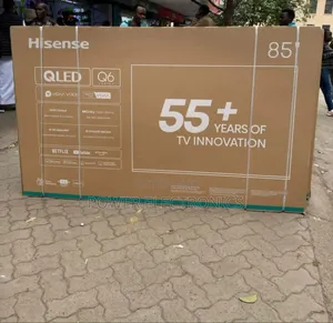 Hisense Qled Fremless 85 Inch Televishion
