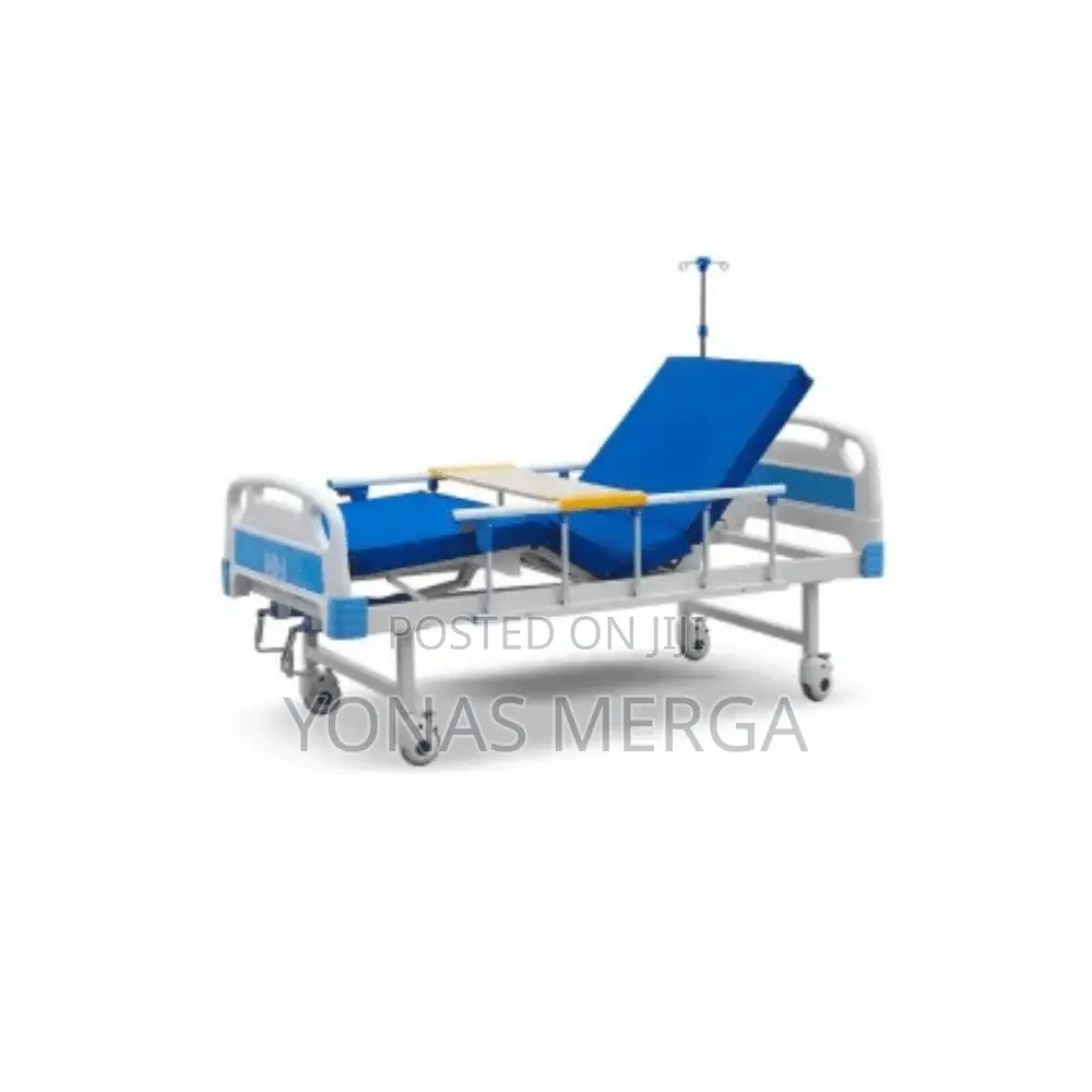 Hospital Bed喆巉 Complete Package: Comes With a Mattress, Iv Stand Etc