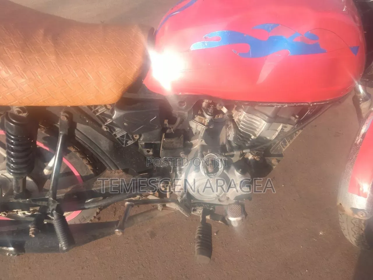 Bajaj Boxer 2014 Red