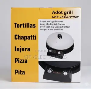 Cooking the Adot Grill Digital Electric Injera Metad Flatbread Maker