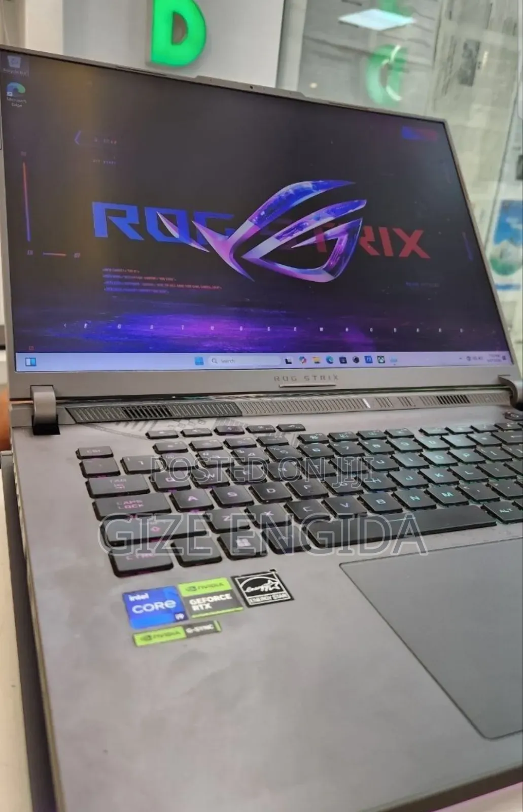 New Laptop Asus ROG Strix G16 G614 16GB Intel Core i9 SSD 512GB