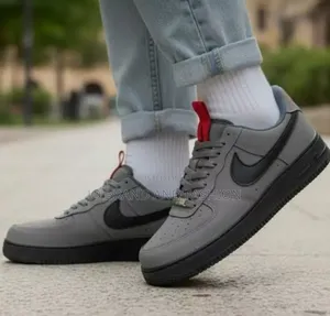 Nike #Air Force 1'07 #Anthracite "Dark Grey" #Low Unisex Shoes