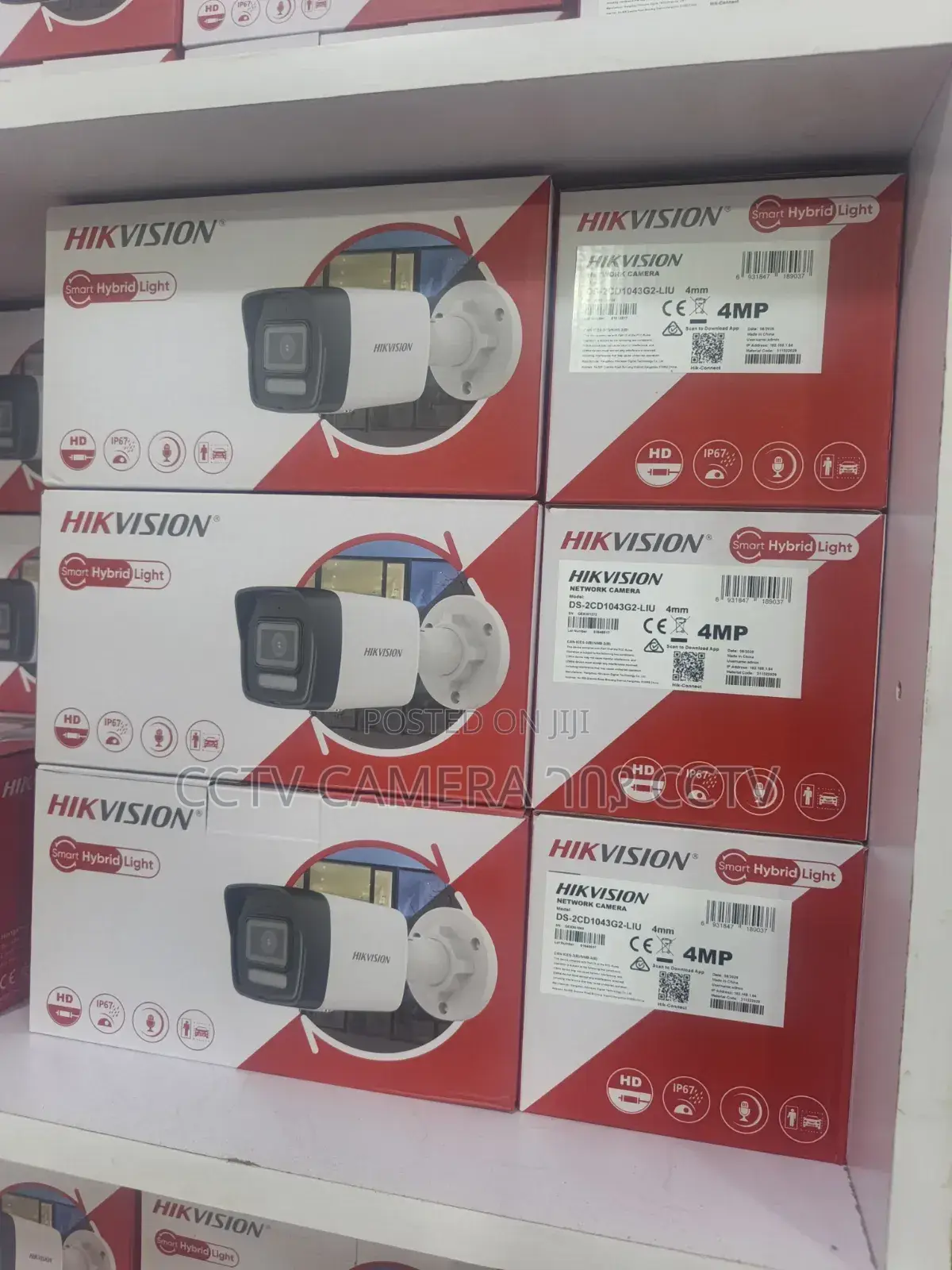 Hikvision 4mp Ip Smart Hybrid Light CCTV Camera