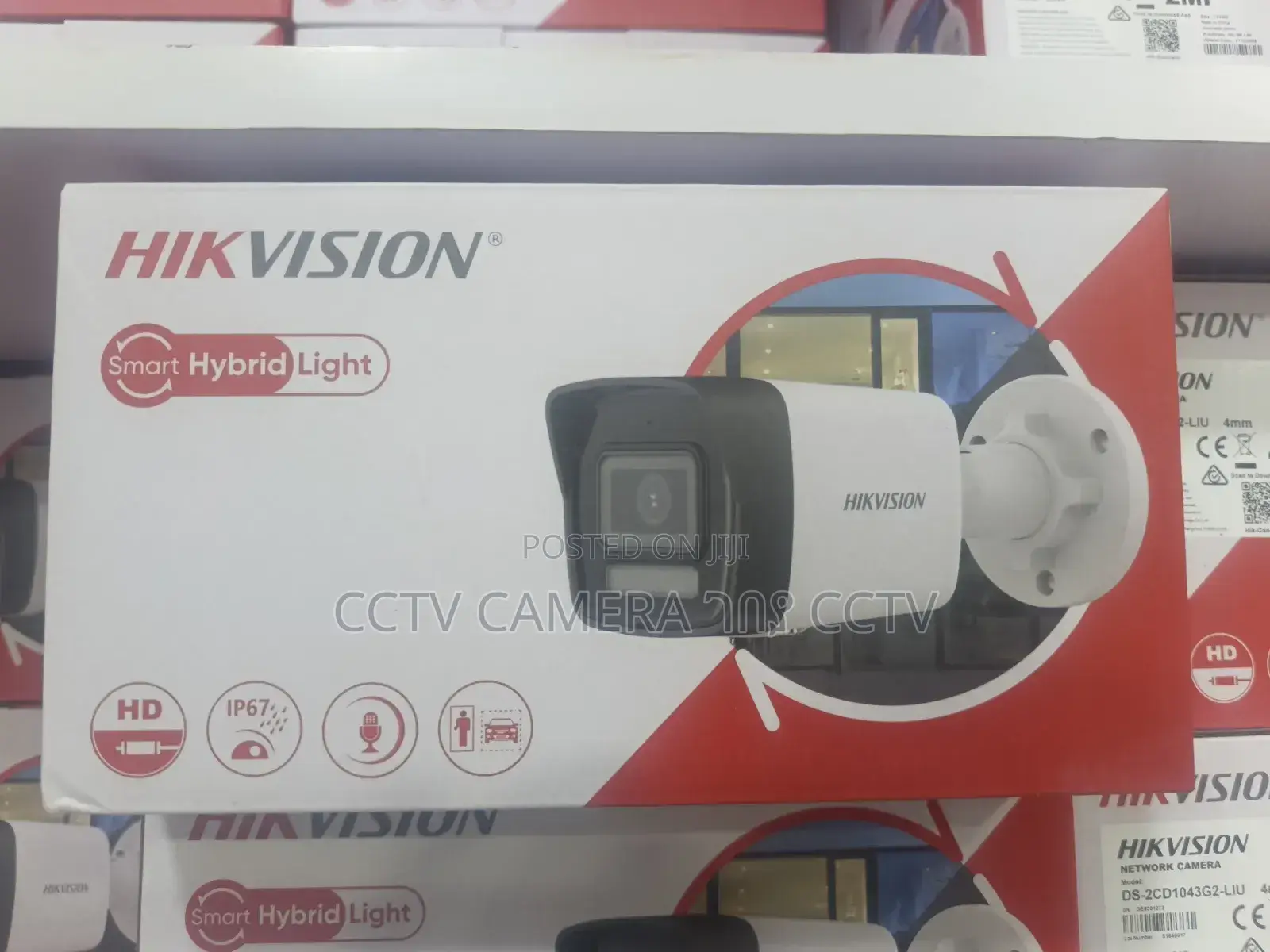 Hikvision 4mp Ip Smart Hybrid Light CCTV Camera