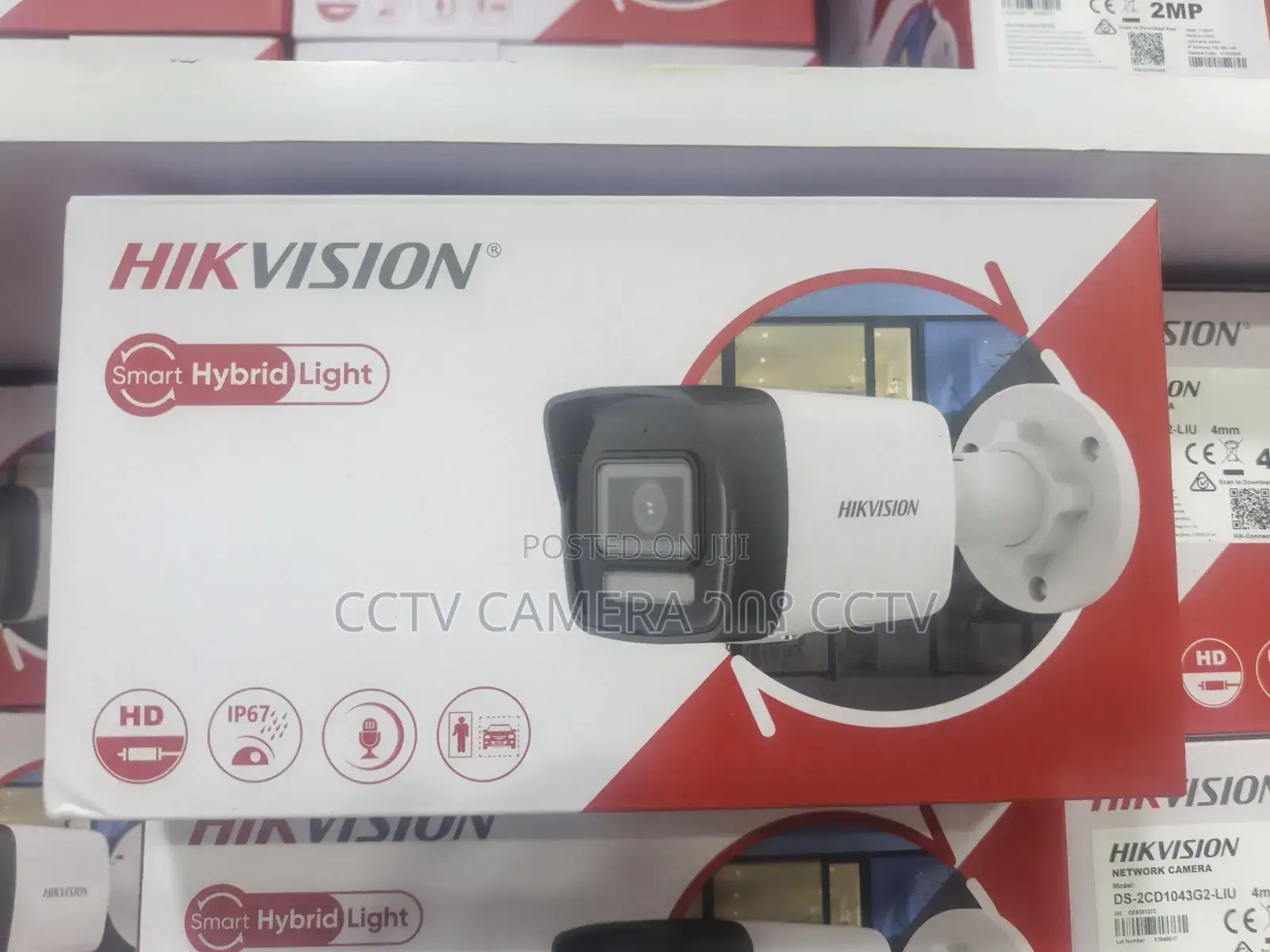 Hikvision 4mp Ip Smart Hybrid Light CCTV Camera